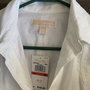 Michael Kors sleeveless linen dress